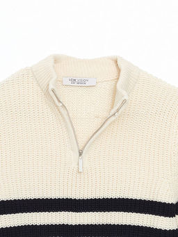 Dik Yaka Erkek ?ocuk Triko Kazak - Waikiki фото 2