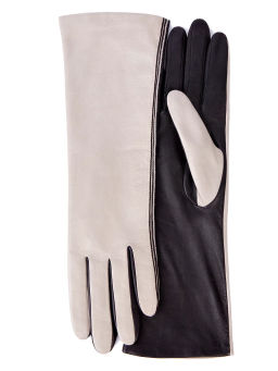 Перчатки женские ш/п F-IS0065 latte/black