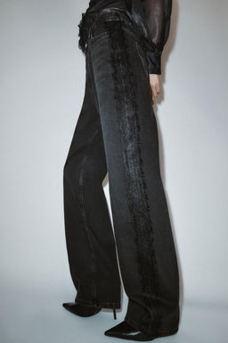 Z1975 REGULAR FIT HIGH-WAIST JEANS - Zara фото 4
