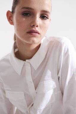 Camisa cargo con cintura entallada - H&m фото 2