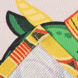 Набор полотенец Доляна Дракон удачи 28х46 см - 2 шт, 100% хл, рогожка 164 г/м2  фото 4