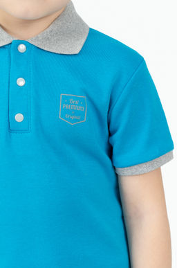 Футболка поло бирюза оригинал