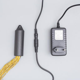 Гирлянда Конский хвост 15 нитей по 2 м, IP20, золотистая нить, 300 LED, свечение мульти, 220 В - Luazon lighting фото 6