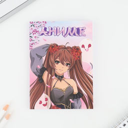 Ежедневник А6, 80 л. Мягкая обл. Аниме девушка - Artfox фото 2