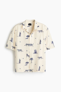 Camisa resort estampada Relaxed Fit