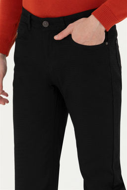 U. S. Polo Assn / Мужские черные брюки из плотной ткани - U.s. polo assn фото 5