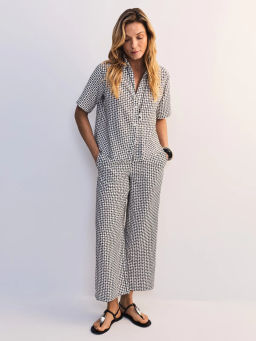 Блуза из вискозы с коротким рукавом ZR2605012011-246 / Zarina