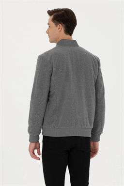 U. S. Polo Assn / Мужское пальто антрацитового цвета - U.s. polo assn фото 12