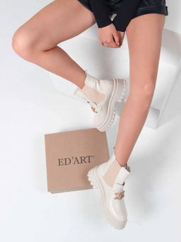 Ботинки 358.5511be.Beige/Мех