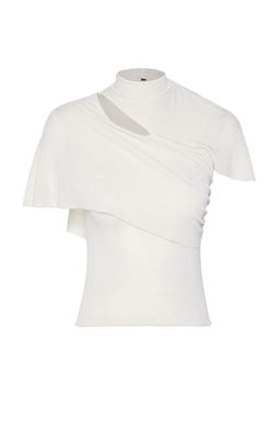 Siyah Drapeli Par?lt?l? Simli Orme Bluz TPRSS25BZ00012 - Trendyolmilla фото 9