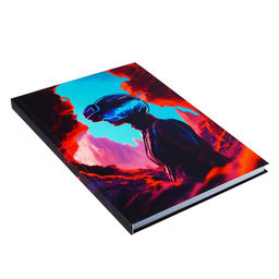 Колледж-тетрадь в твердой обложке 7БЦ, А4, 160 листов, Взгляд в будущее, блок в клетку, глянцевая ламинация - Calligrata фото 2