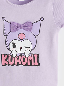 Kuromi Bask?l? K?z ?ocuk Ti??rt