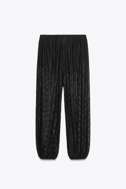 LACE BALLOON TROUSERS - Zara фото 7