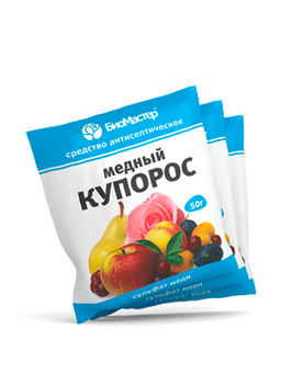 Медный купорос 100г. Дезинфекция деревьев(1/100) (БМ)