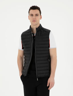 Siyah Dolgulu Ultra Hafif _i_me Yelek