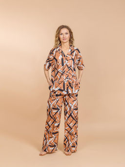 Брючный костюм (вискоза,лен) №25-208-2 (Лето-2025) - Ганг фото 3