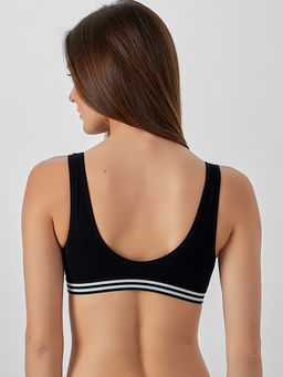 Бюстье женское черное