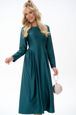 Платье Донна (изумрдный) - Эльза фото 14