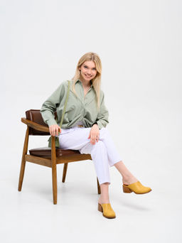 Сабо 5132.23663br.Тыква лион+коричневый