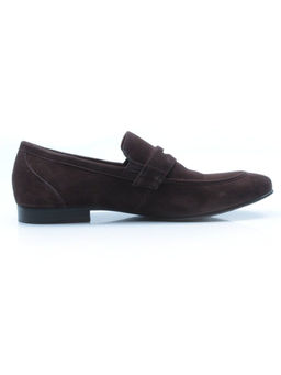 02-1912-57-72 BROWN Полуботинки мужские (натуральная замша) - Фабричный китай фото 7