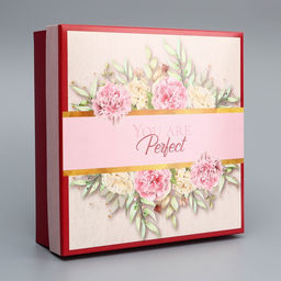 Цена за 5 шт. Коробка подарочная складная Ты прекрасна, 20?20?6 см