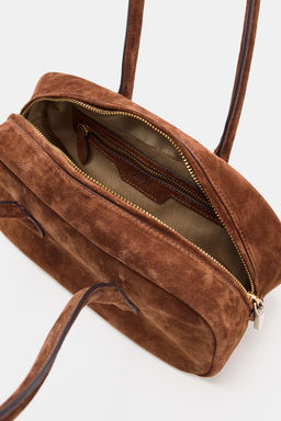 BOLSO DE HOMBRO PIEL / Teja - Zara фото 6