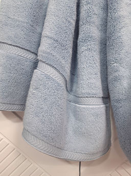 Полотенце Perla (деним платина) 50х90см