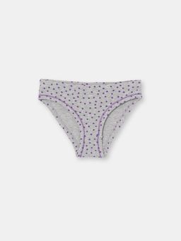 CRB wear/CWJG 10112-11 Трусы для девочки, светло-серый меланж/Ex.Cherubino