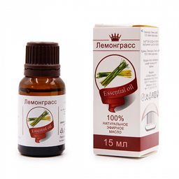 Эфирное масло ЛЕМОНГРАСС Планета Ароматов 15мл Удача и процветание