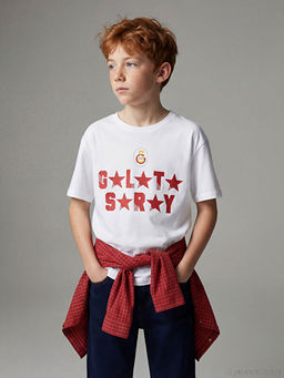 Galatasaray Bask?l? Erkek ?ocuk Ti??rt