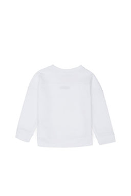 U. S. Polo Assn Детский белый базовый свитшот с круглым вырезом - U.s. polo assn фото 7