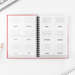 Интерактивный планер А5, 92 л. Твердая обложка Люби себя - Artfox фото 9