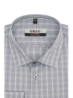 Сорочка мужская длинный рукав GREG 335/238/180/ZN/1p STRETCH  фото 9