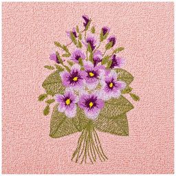 САЛФЕТКА МАХРОВАЯ ФИАЛКА 35Х35СМ, 100 - Lefard фото 3