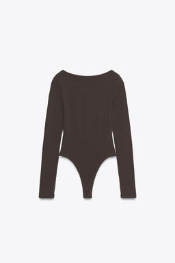 LONG SLEEVE BODYSUIT - Zara фото 8