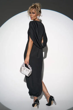 Платье Грация (черный) - Эльза фото 21