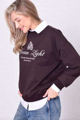 Свитшот женский 6-221 из футера двунитки - Новое кимоно фото 6