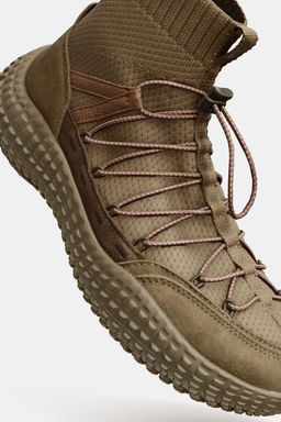 STRETCH HIGH-TOP SNEAKERS - Zara фото 7