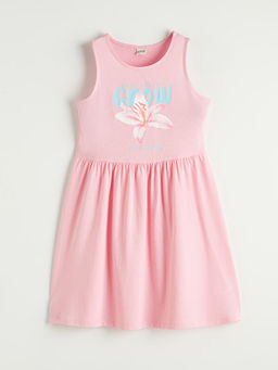 Desenli K?z ?ocuk Elbise