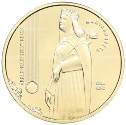 Монета 3000 форинтов 2024 года Венгрия 800-летие со дня рождения святой Кинги Польской