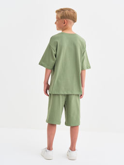 Пижама для мальчика цвета хаки - Kogankids фото 9