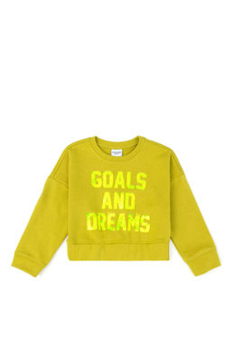 Толстовка для девочек фисташково-зеленого цвета - U.s. polo assn фото 5