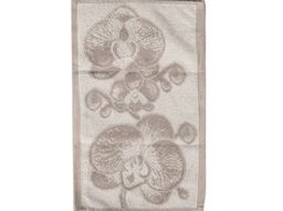 1с105.513ж2 Орхидея (лен3) Полотенце махровое 50х30 см