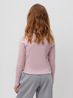 КР 302674-1/розовый лед джемпер (водолазка) для дев