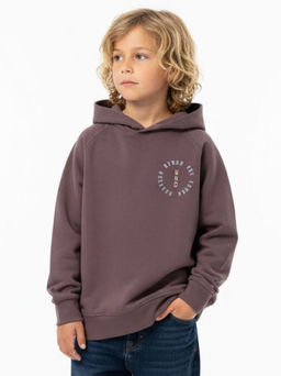 Толстовка для мальчика подростка 22-0750 коричневый
