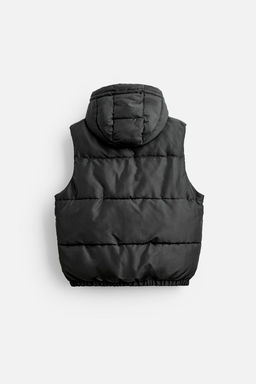 PADDED GILET WITH HOOD - Zara фото 7