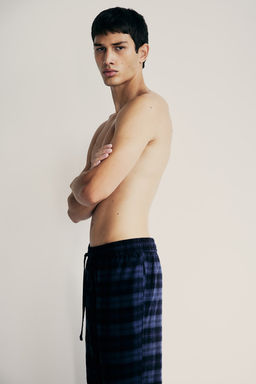 Pantalon de pijama de franela - H&m фото 4