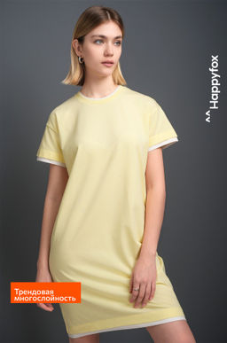 Женское трикотажное платье Happyfox