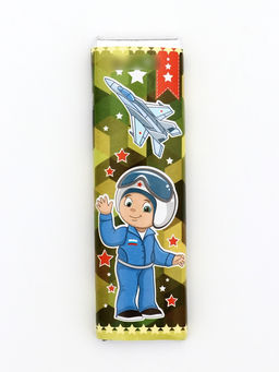 Цена за 2 шт. Шоколадка 23 февраля 25 г