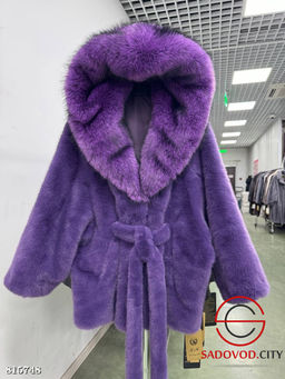 Шуба женская из искусственного меха - Bruno фото 3